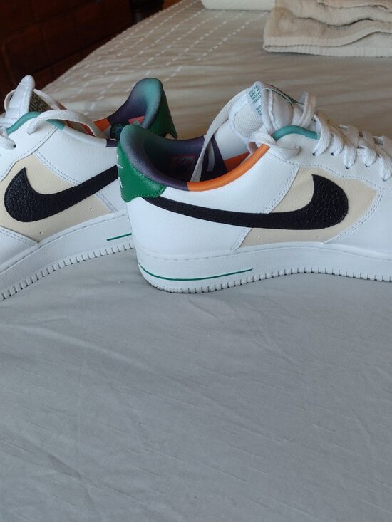 Nike Air Force 1 Low 07 LV8 EMB White Malachite DM0109-100 Great Deal!-NO BOX main image 4